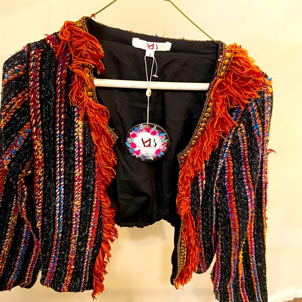 Women Open multicolored blazer/jacket